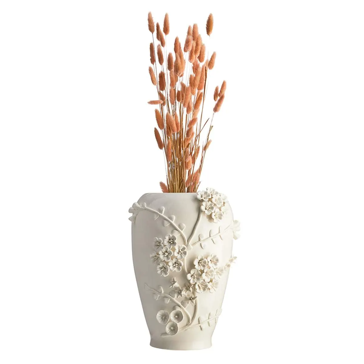 3D Flower Ceramic Vase, 13.7 - Image 3