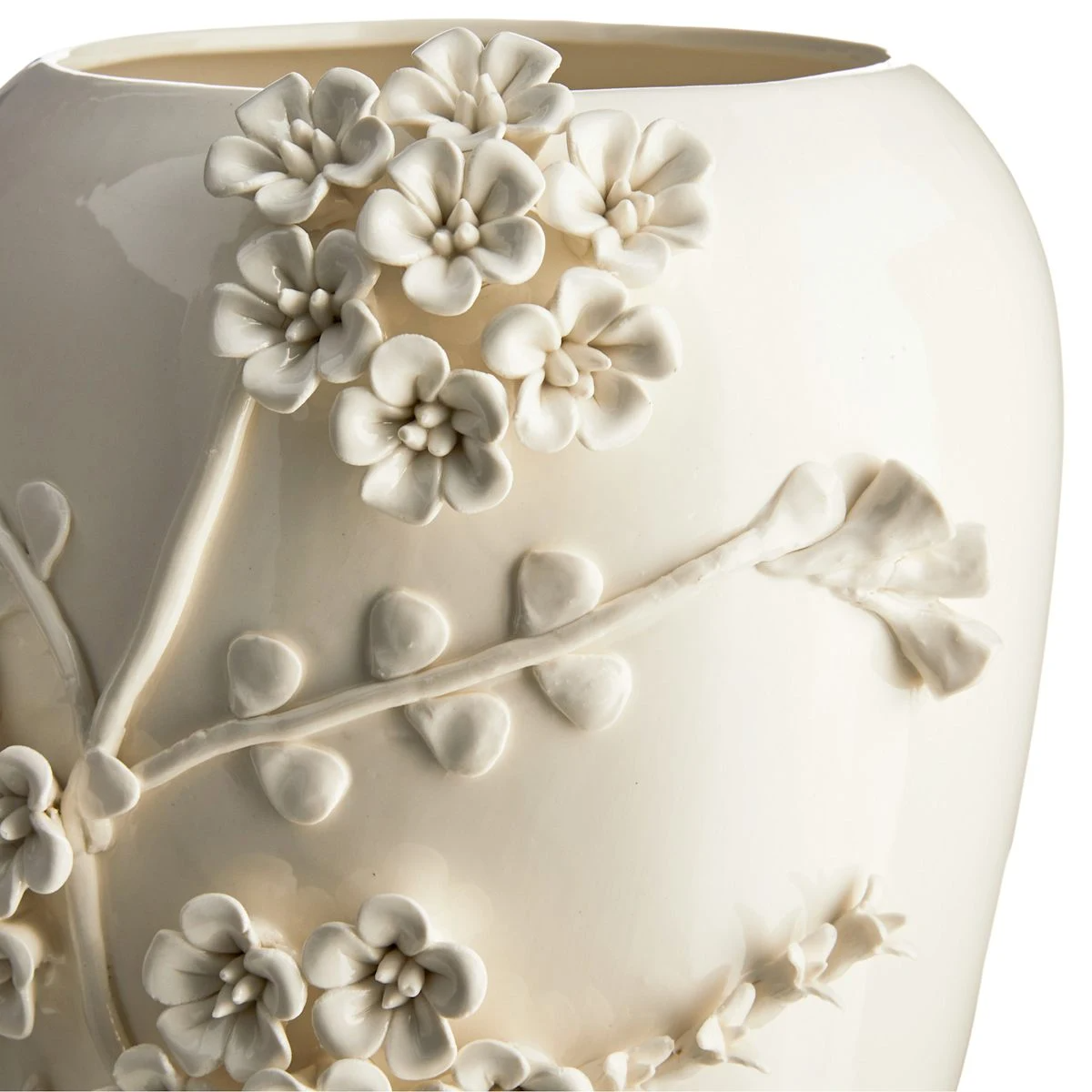 3D Flower Ceramic Vase, 13.7 - Image 2